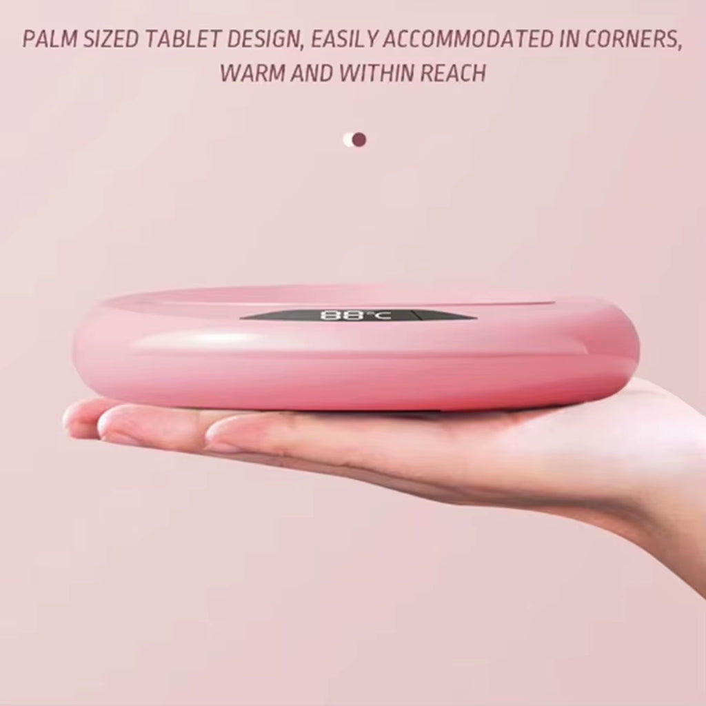1PC Thermostatic Heating Coaster USB Home Heating Coaster 3-Speed Adjustment Heating 55 Degrees Constant Temperature