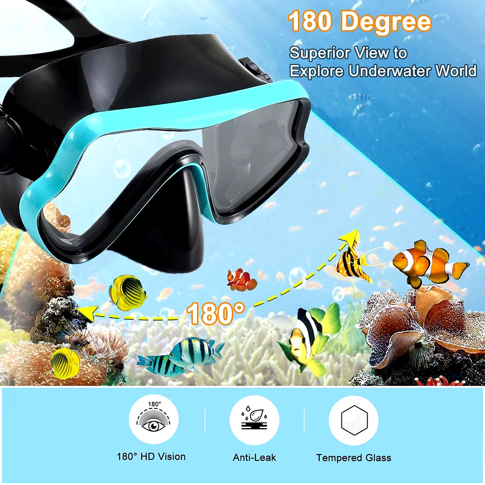 Scuba Diving Mask Set for Adults 