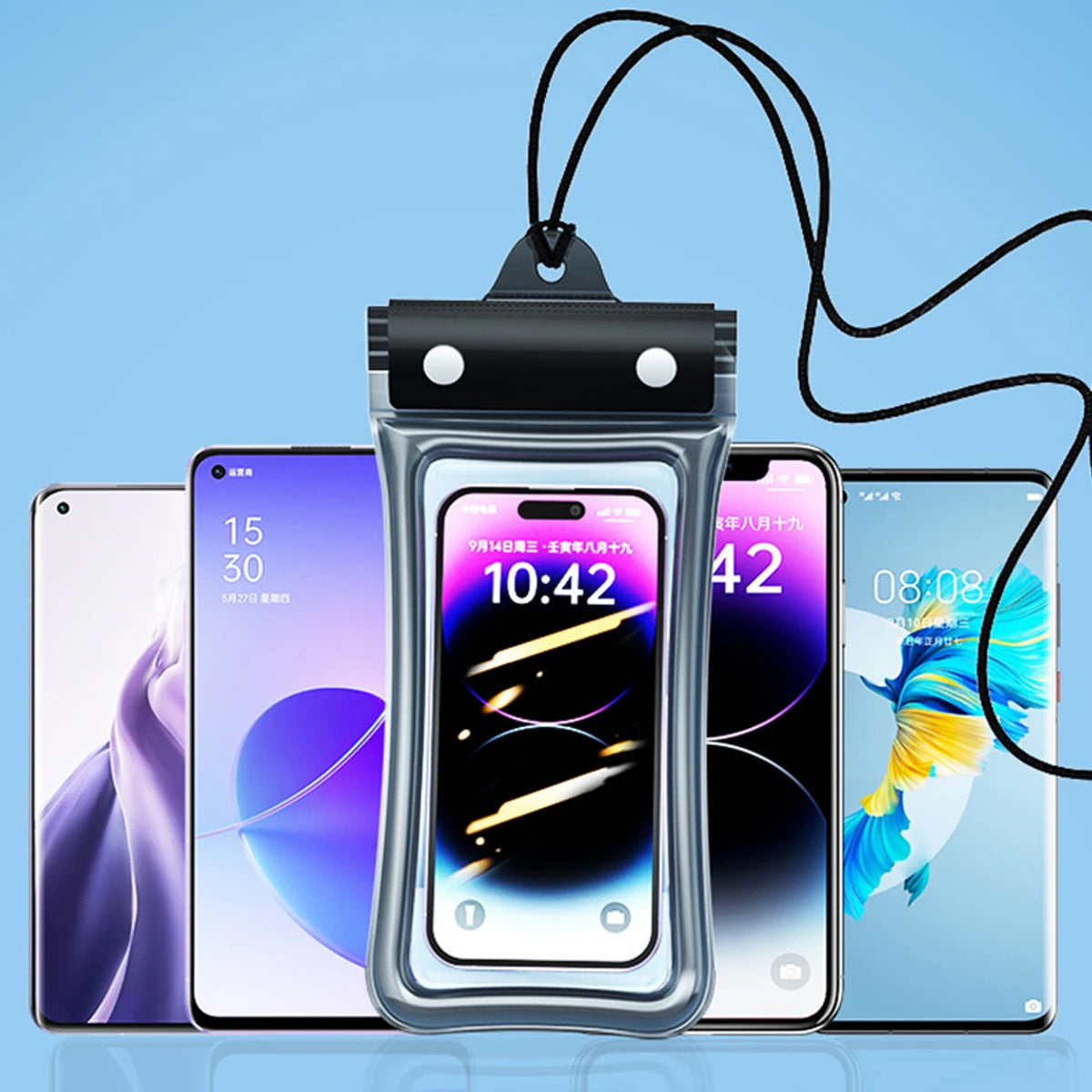Ultimate Waterproof Mobile Phone Pouch: Perfect for Swimming, Beach Days, and Rainy Adventures