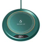 1PC Thermostatic Heating Coaster USB Home Heating Coaster 3-Speed Adjustment Heating 55 Degrees Constant Temperature